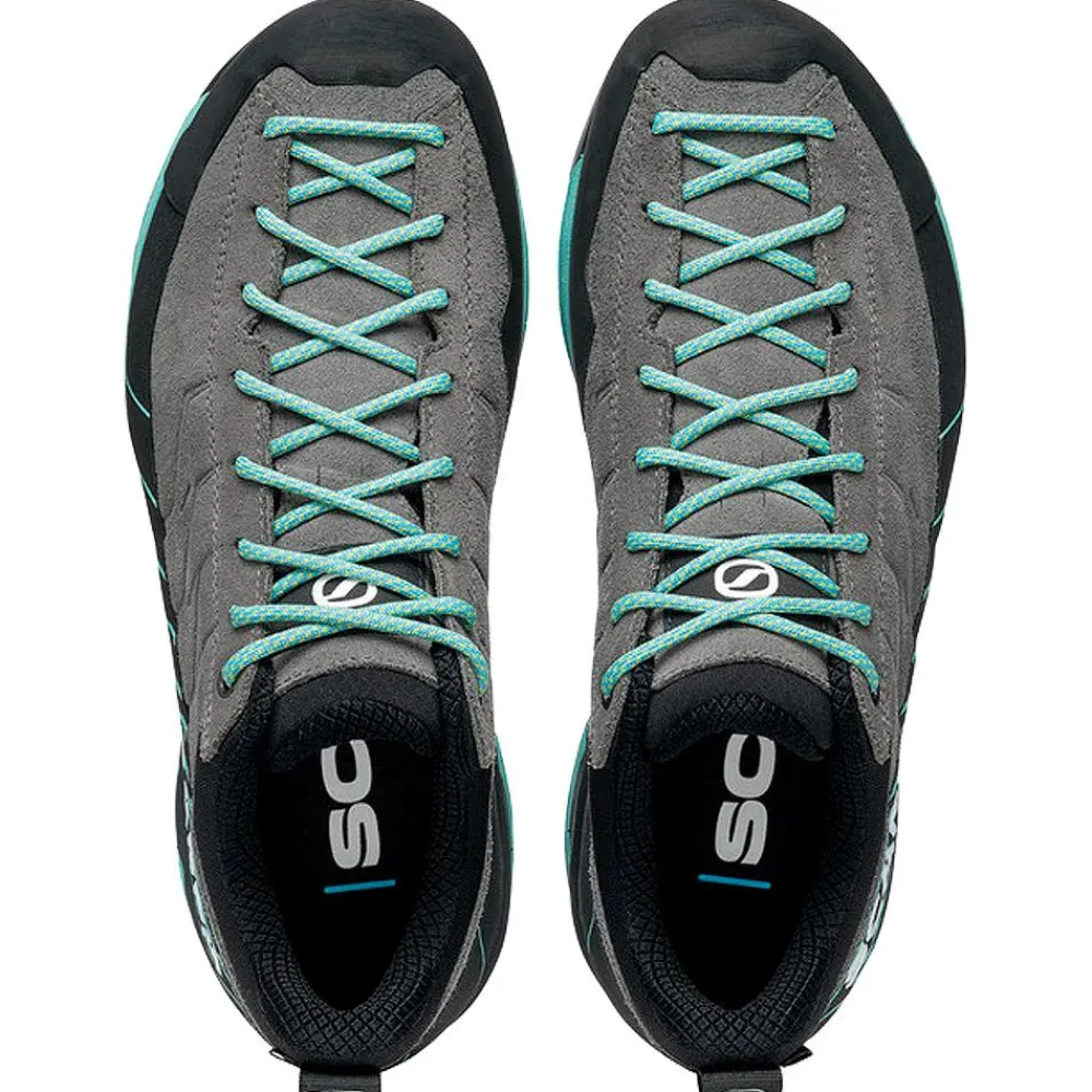 Discount Chaussures d'approche Mescalito Gore-Tex Women's Midgray Aqua Femme Chaussures D'Approche|Chaussures Alpinisme