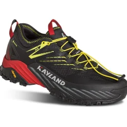 Outlet Chaussures de Fast Hiking Duke Gore-Tex Black Red Homme Chaussures Rando Basses|Chaussures Fast Hiking