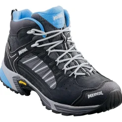 Chaussures Fast Hiking|Chaussures Rando Femme<Meindl Chaussures de Fast Hiking Sx1.1 Lady Mid Gore-Tex Black Blue