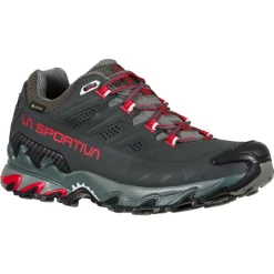 Chaussures Rando Basses|Chaussures Fast Hiking<La Sportiva Chaussures de Fast Hiking Ultra Raptor II Leather Gore-Tex Woman Charcoal Lollipop