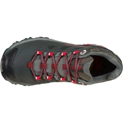 Chaussures Rando Basses|Chaussures Fast Hiking<La Sportiva Chaussures de Fast Hiking Ultra Raptor II Leather Gore-Tex Woman Charcoal Lollipop