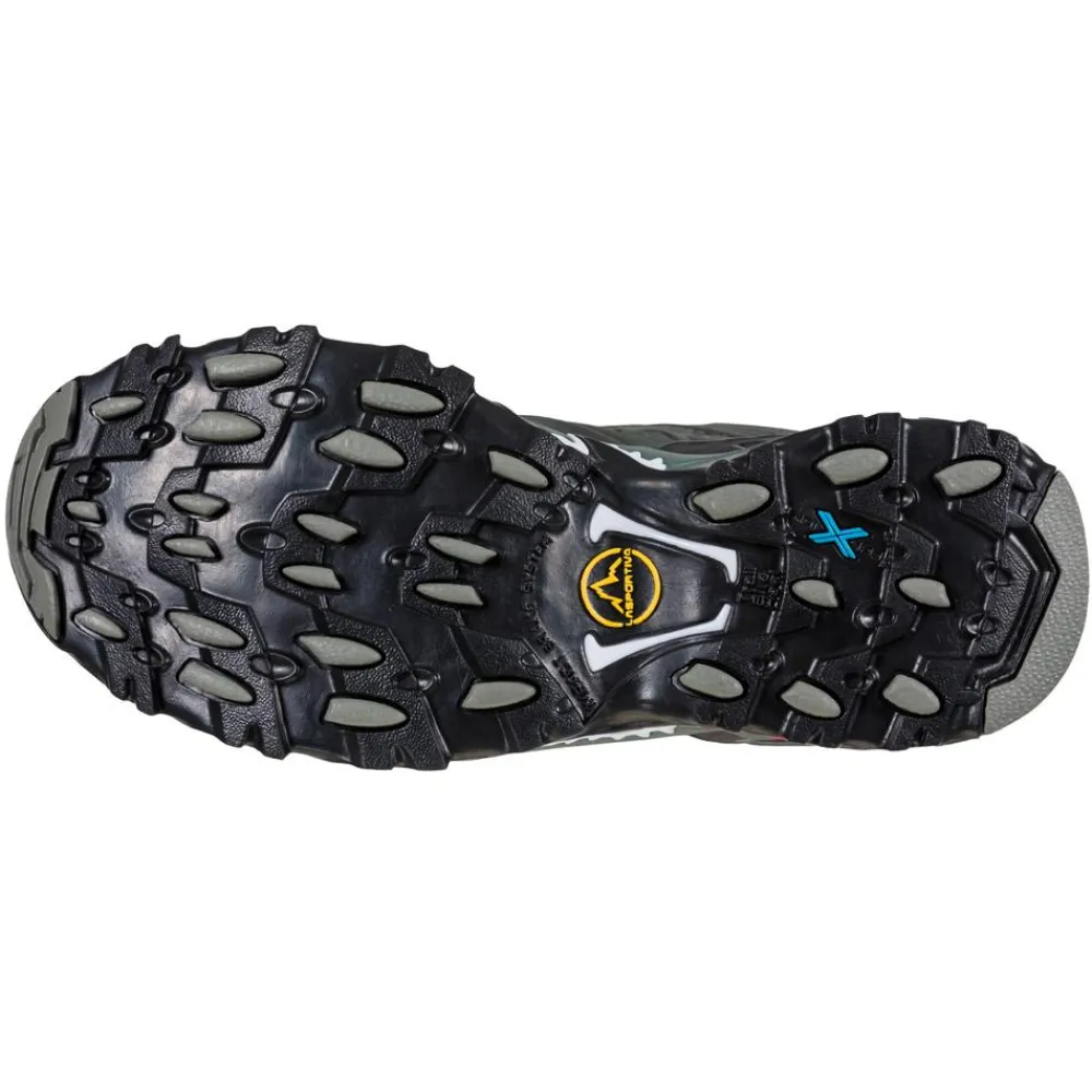 Chaussures Rando Basses|Chaussures Fast Hiking<La Sportiva Chaussures de Fast Hiking Ultra Raptor II Leather Gore-Tex Woman Charcoal Lollipop