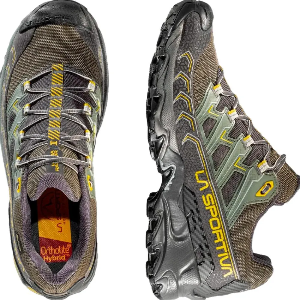 Sale Chaussures de Fast Hiking Ultra Raptor II Gore-Tex Carbon Moss Homme Chaussures Trail Homme|Chaussures Rando Basses