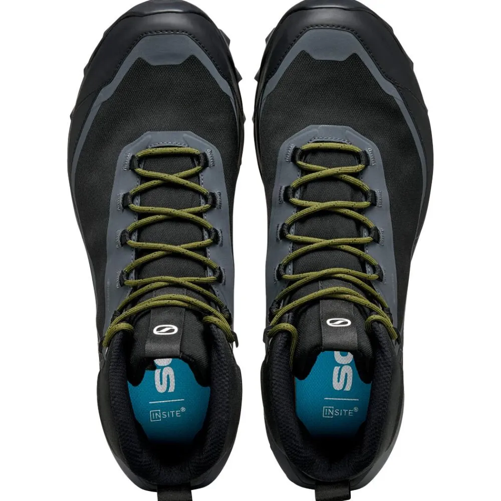 Chaussures Fast Hiking|Chaussures Rando Homme<Scarpa Chaussures de Fast Hiking Ribelle Cross 2 Mid Gore-Tex Black Olive
