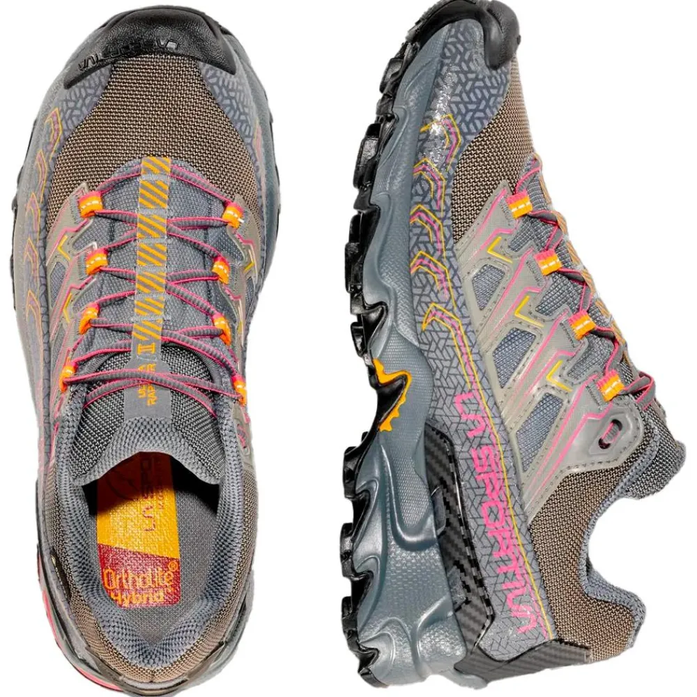 Best Chaussures de Fast Hiking Ultra Raptor II Woman Gore-Tex Slate Sorbet Femme Chaussures Trail Femme|Chaussures Rando Basses