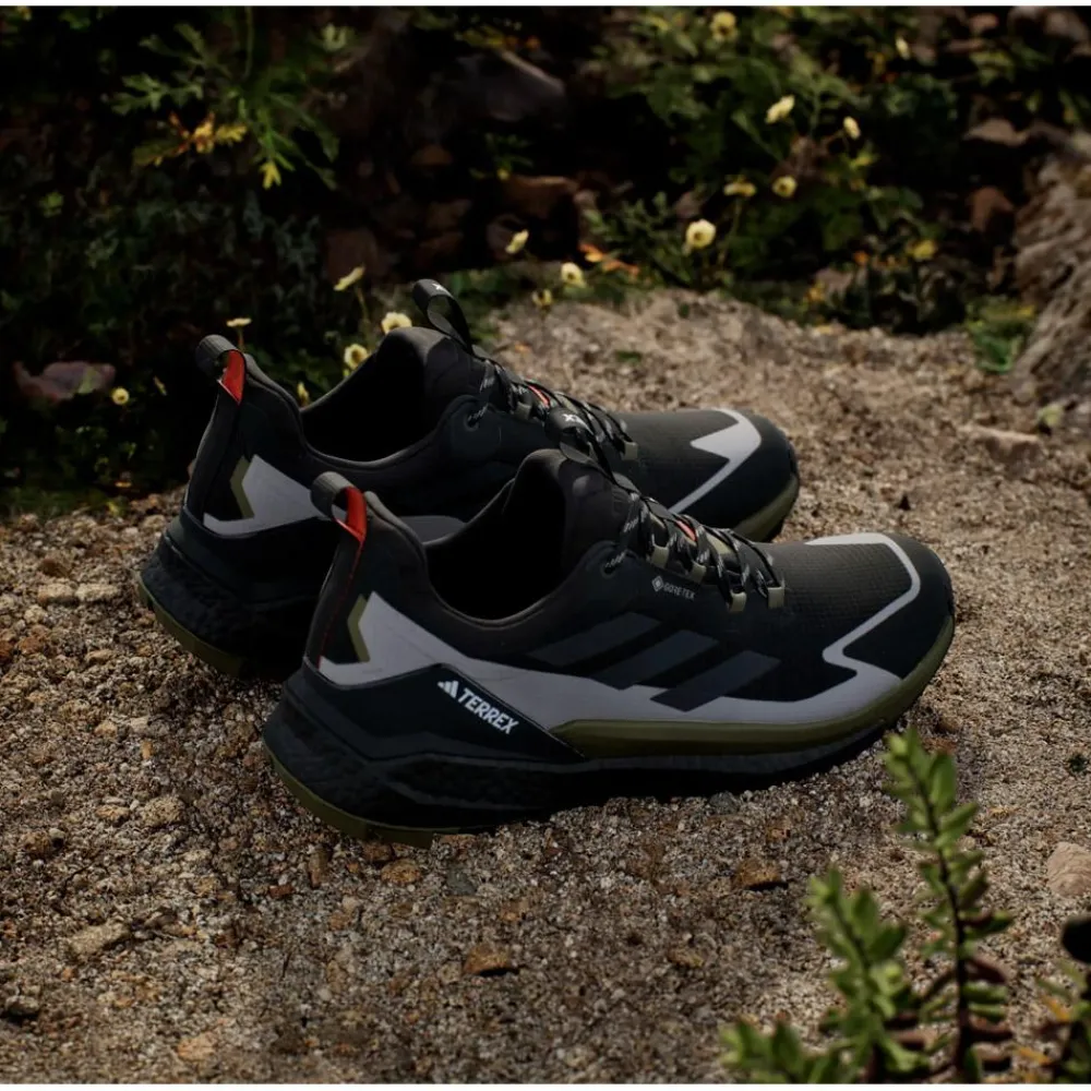 Hot Chaussures de Fast Hiking Terrex Free Hiker 2 Low Gore-Tex Cblack Carbon Olistr Homme Chaussures Rando Basses|Chaussures Fast Hiking