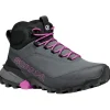 New Chaussures de Fast Hiking Ribelle Cross 2 Mid Gore-Tex Wmn Dark Gray Purple Femme Chaussures Fast Hiking|Chaussures Rando Femme
