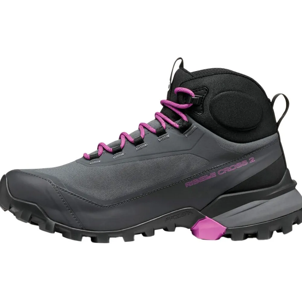 New Chaussures de Fast Hiking Ribelle Cross 2 Mid Gore-Tex Wmn Dark Gray Purple Femme Chaussures Fast Hiking|Chaussures Rando Femme