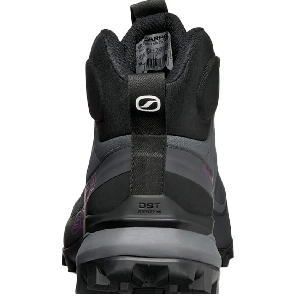 New Chaussures de Fast Hiking Ribelle Cross 2 Mid Gore-Tex Wmn Dark Gray Purple Femme Chaussures Fast Hiking|Chaussures Rando Femme