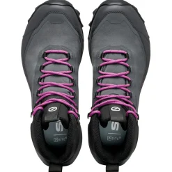 New Chaussures de Fast Hiking Ribelle Cross 2 Mid Gore-Tex Wmn Dark Gray Purple Femme Chaussures Fast Hiking|Chaussures Rando Femme