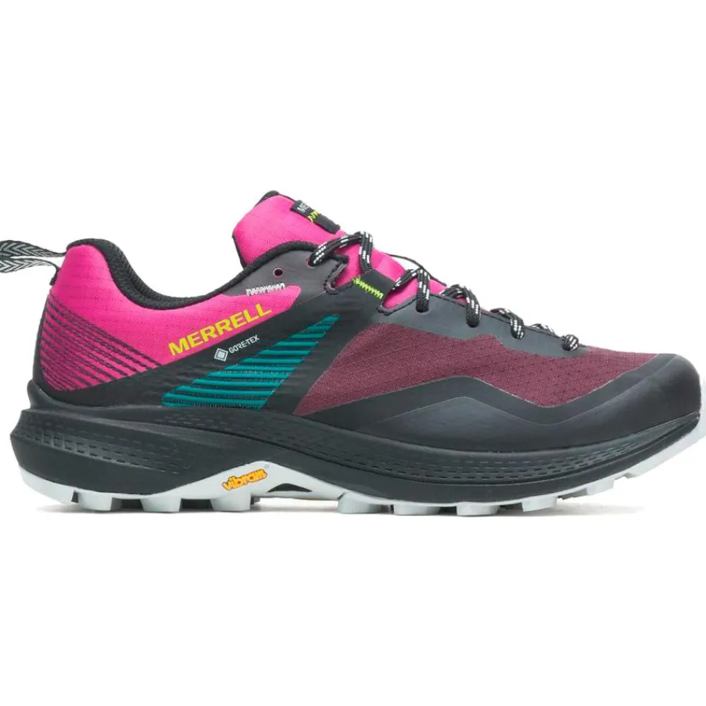 Outlet Chaussures de Fast Hiking MQM 3 Gore-Tex Wmn Fuchsia Burgundy Femme Chaussures Rando Basses|Chaussures Fast Hiking