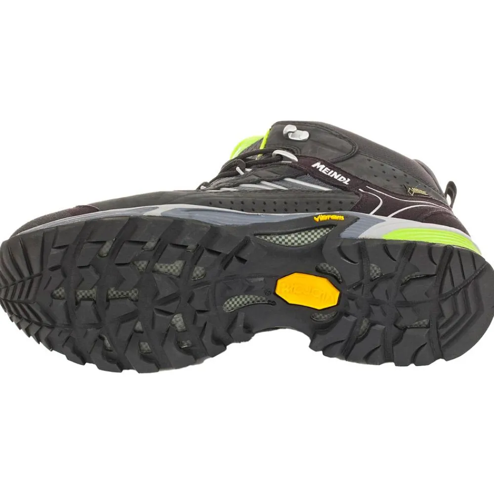 Chaussures Fast Hiking|Chaussures Rando Homme<Meindl Chaussures de Fast Hiking Sx1.1 Mid Gore-Tex Black Lemon