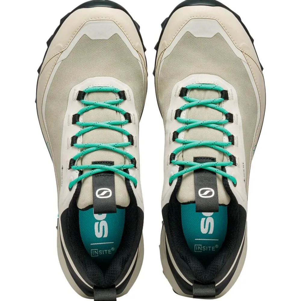 Chaussures Rando Basses|Chaussures Fast Hiking<Scarpa Chaussures de Fast Hiking Ribelle Cross 2 Gore-Tex Wmn Fog Aqua Green