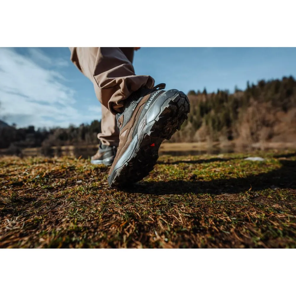 Chaussures Fast Hiking|Chaussures Rando Basses<Salomon Chaussures de Fast Hiking X Ultra 360 Ltr Gore-tex Dark Earth Delicioso Sharkskin