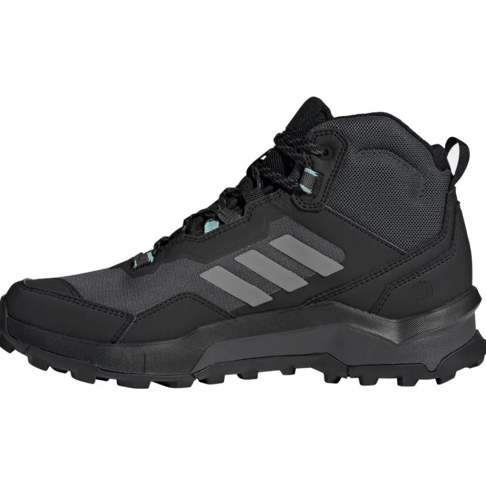 Discount Chaussures de randonnée Terrex Ax4 Mid Gore-Tex W Core Black Grey Three Mint Ton Femme Chaussures Rando Femme