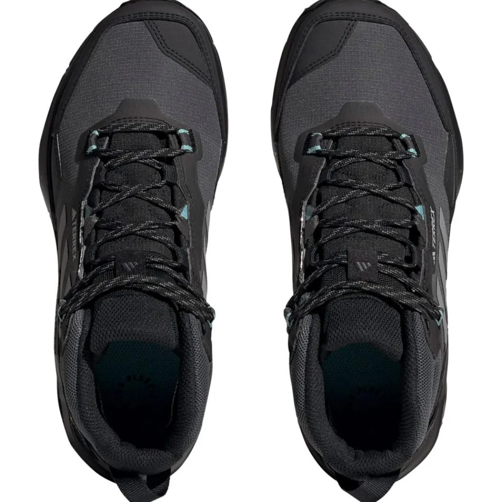 Discount Chaussures de randonnée Terrex Ax4 Mid Gore-Tex W Core Black Grey Three Mint Ton Femme Chaussures Rando Femme