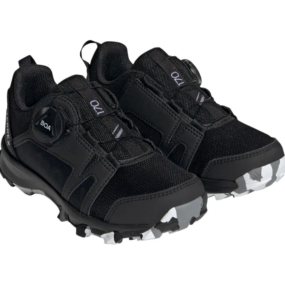 Hot Chaussures de randonnée Terrex Agravic Boa K Core Black Cloud White Grey Three Enfant Chaussures Rando Enfant|Chaussures Rando Basses