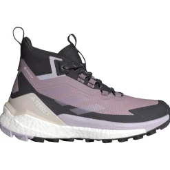 Chaussures de randonnée Terrex Free Hiker 2 Gore-Tex W Preloved Fig Silver Dawn Aurora Black Femme Chaussures Rando Femme