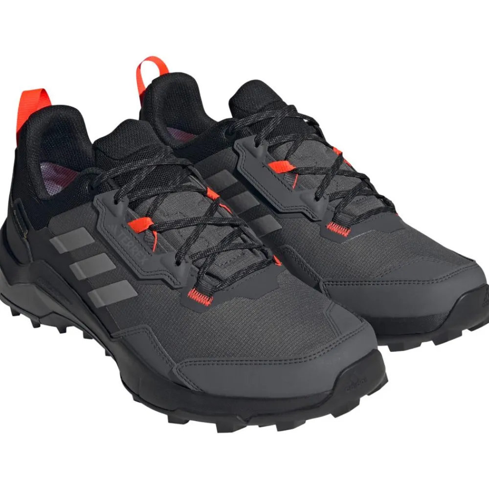 Chaussures Rando Basses|Chaussures Rando Homme<adidas Chaussures de randonnée Terrex Ax4 Gore-Tex Grey Six Grey Four Solar Red