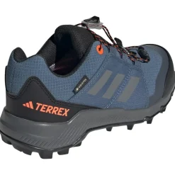 Chaussures Rando Enfant|Chaussures Rando Basses<adidas Chaussures de randonnée Terrex Gore Tex Kid Wonder Steel Grey Three Impact Orange