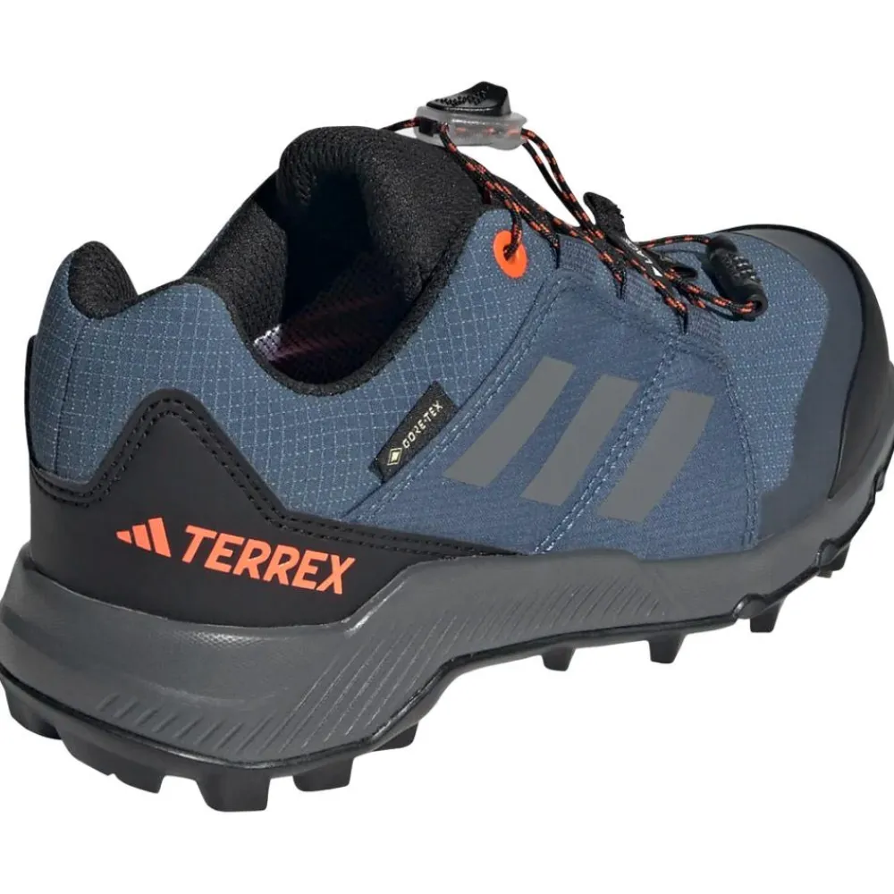 Chaussures Rando Enfant|Chaussures Rando Basses<adidas Chaussures de randonnée Terrex Gore Tex Kid Wonder Steel Grey Three Impact Orange