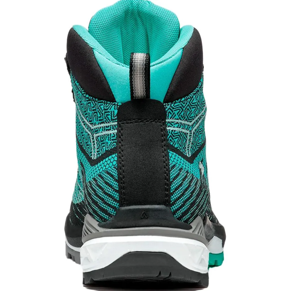 Chaussures Rando Femme<Asolo Chaussures de randonnée Falcon Evo Jaquard Gv II Women Black Aquagreen