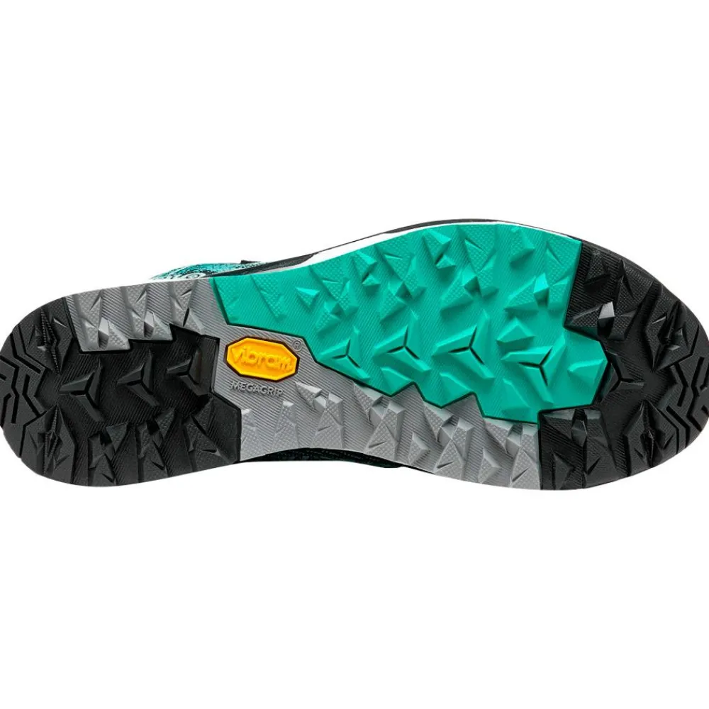 Chaussures Rando Femme<Asolo Chaussures de randonnée Falcon Evo Jaquard Gv II Women Black Aquagreen