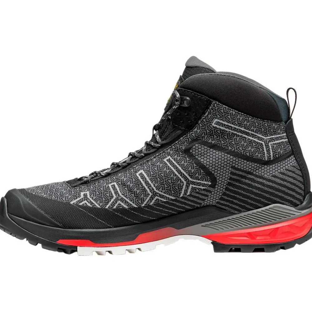 Chaussures Rando Homme<Asolo Chaussures de randonnée Falcon Evo Jaquard Gv II Black Red