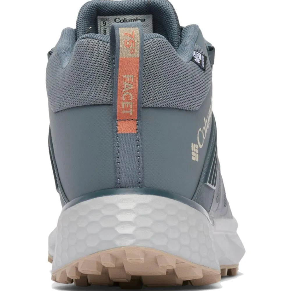 New Chaussures de randonnée Facet 75 Mid Outdry Graphite Canvas Tan Homme Chaussures Rando Homme
