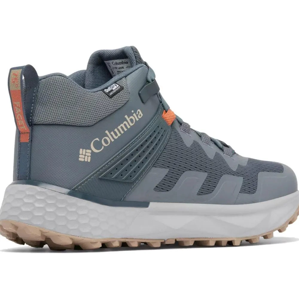New Chaussures de randonnée Facet 75 Mid Outdry Graphite Canvas Tan Homme Chaussures Rando Homme
