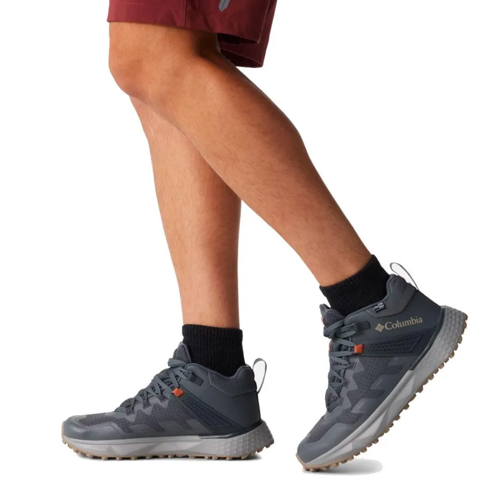 New Chaussures de randonnée Facet 75 Mid Outdry Graphite Canvas Tan Homme Chaussures Rando Homme