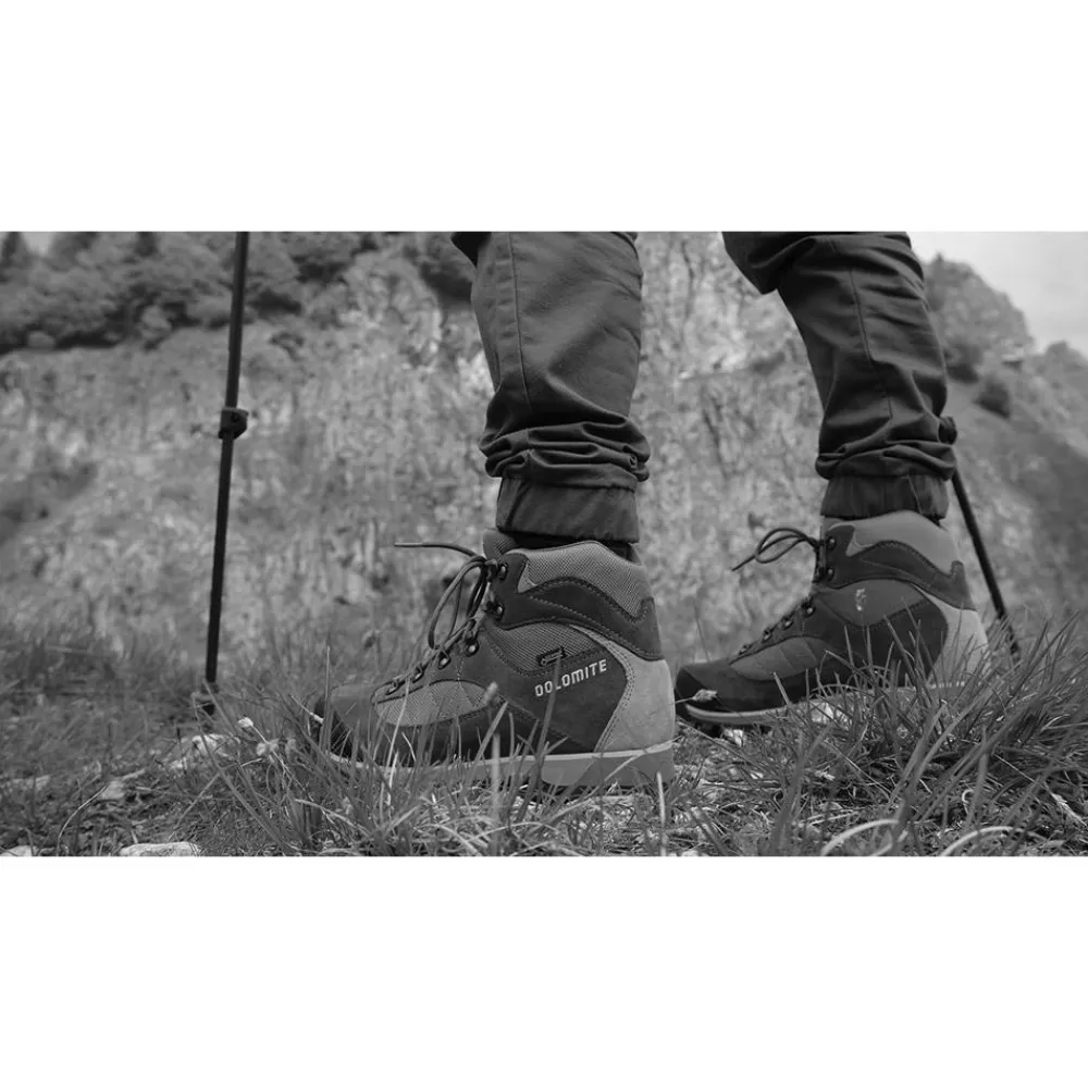Chaussures Rando Homme<Dolomite Chaussures de randonnée Zernez Gore-Tex Asphalt Grey Burnt Orange