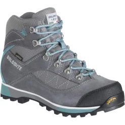 Best Chaussures de randonnée Zernez Gore-Tex Wmn Gunmetal Grey Dusty Teal Green Femme Chaussures Rando Femme