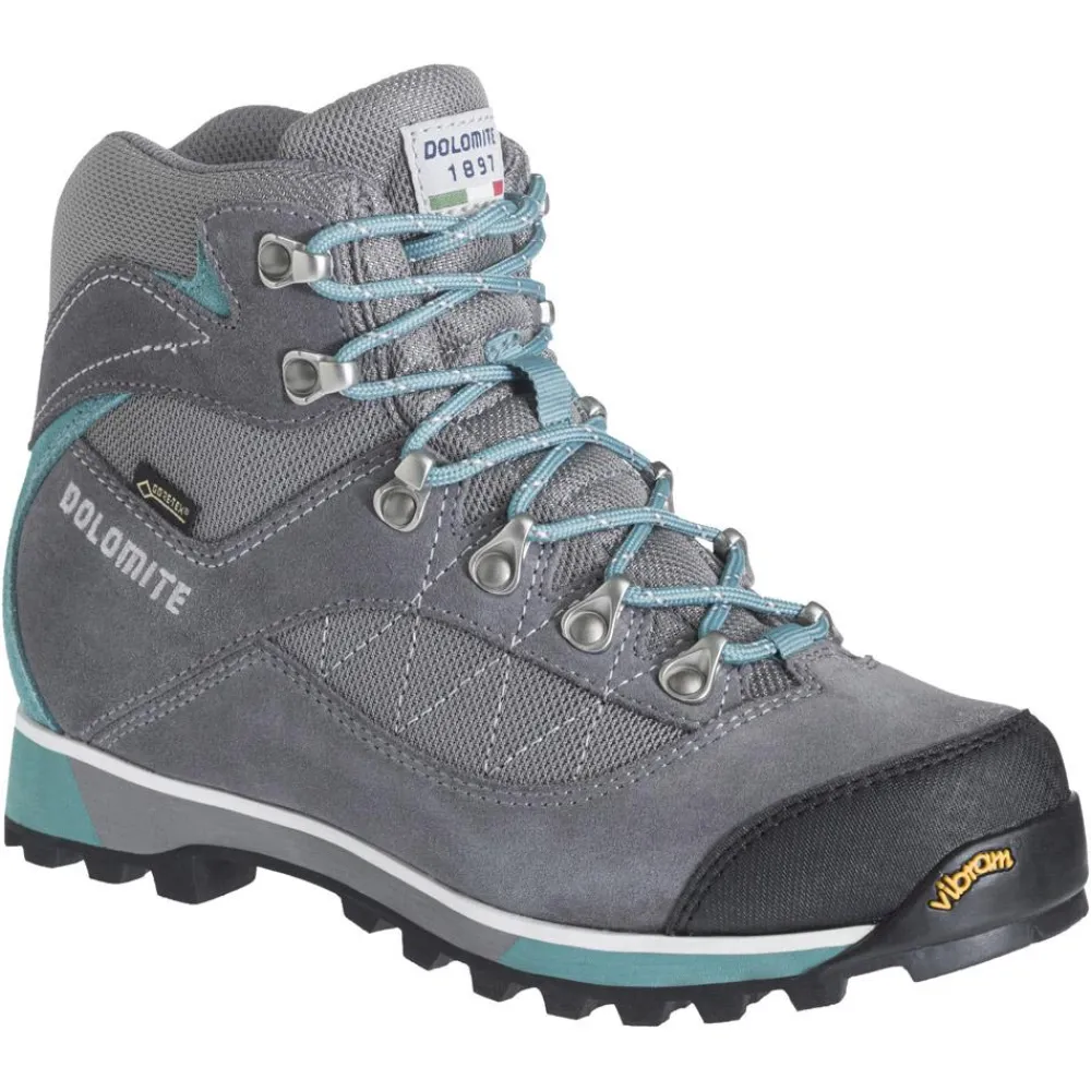 Best Chaussures de randonnée Zernez Gore-Tex Wmn Gunmetal Grey Dusty Teal Green Femme Chaussures Rando Femme