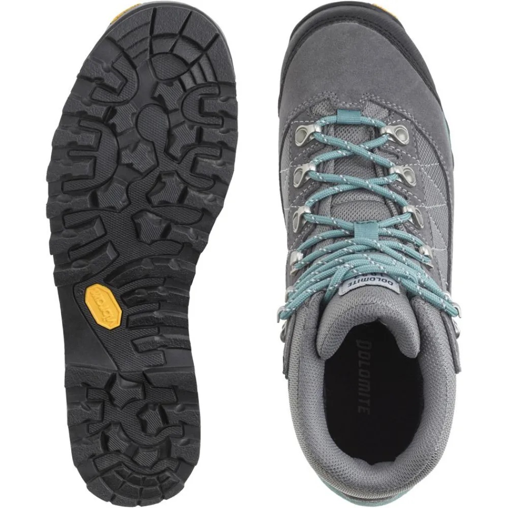 Best Chaussures de randonnée Zernez Gore-Tex Wmn Gunmetal Grey Dusty Teal Green Femme Chaussures Rando Femme