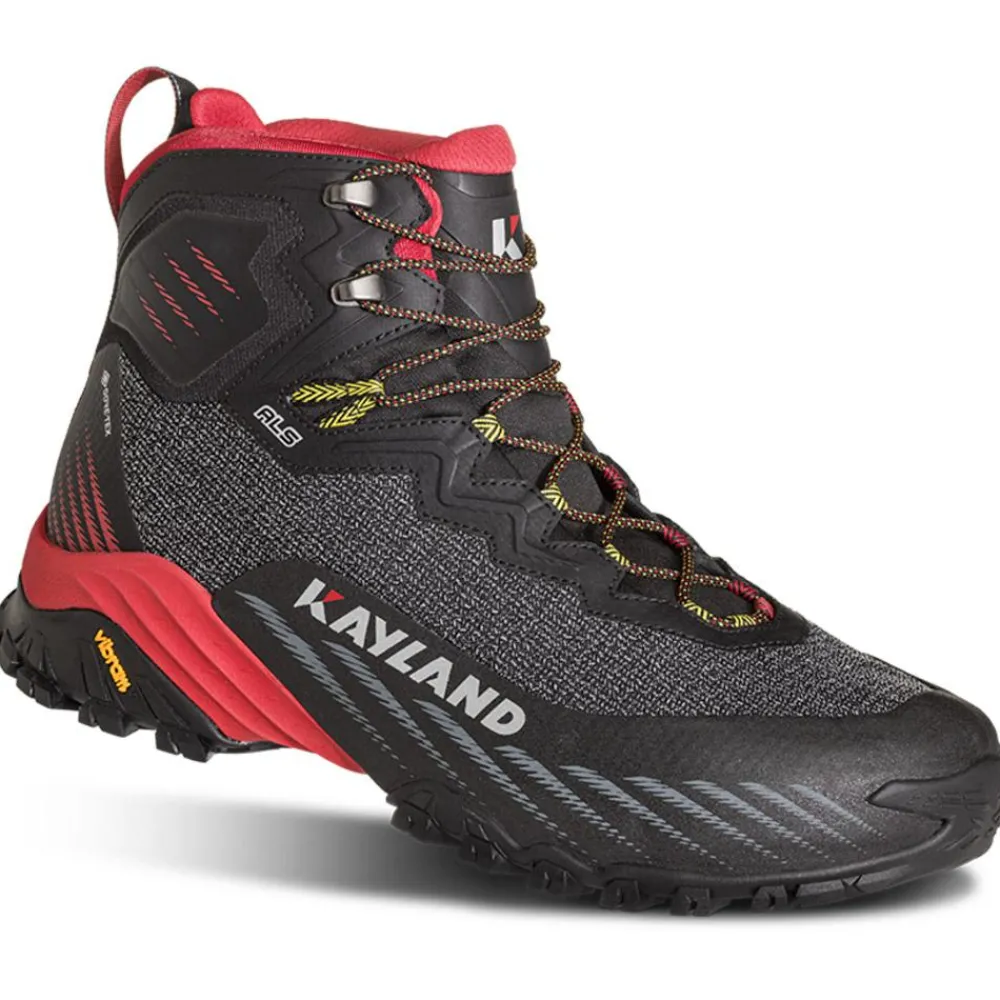 Online Chaussures de randonnée Duke Mid Gore-Tex Black Red Homme Chaussures Rando Homme