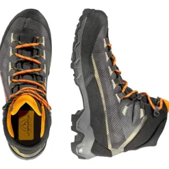Clearance Chaussures de randonnée Aequilibrium Hike Gore-Tex Carbon Papaya Homme Chaussures Rando Homme
