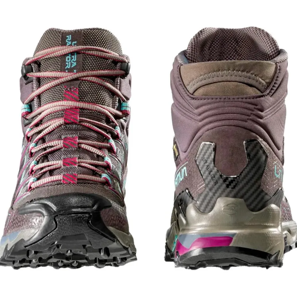 Chaussures Rando Femme<La Sportiva Chaussures de randonnée Ultra Raptor II Mid Woman Gore-Tex Carbon Iceberg