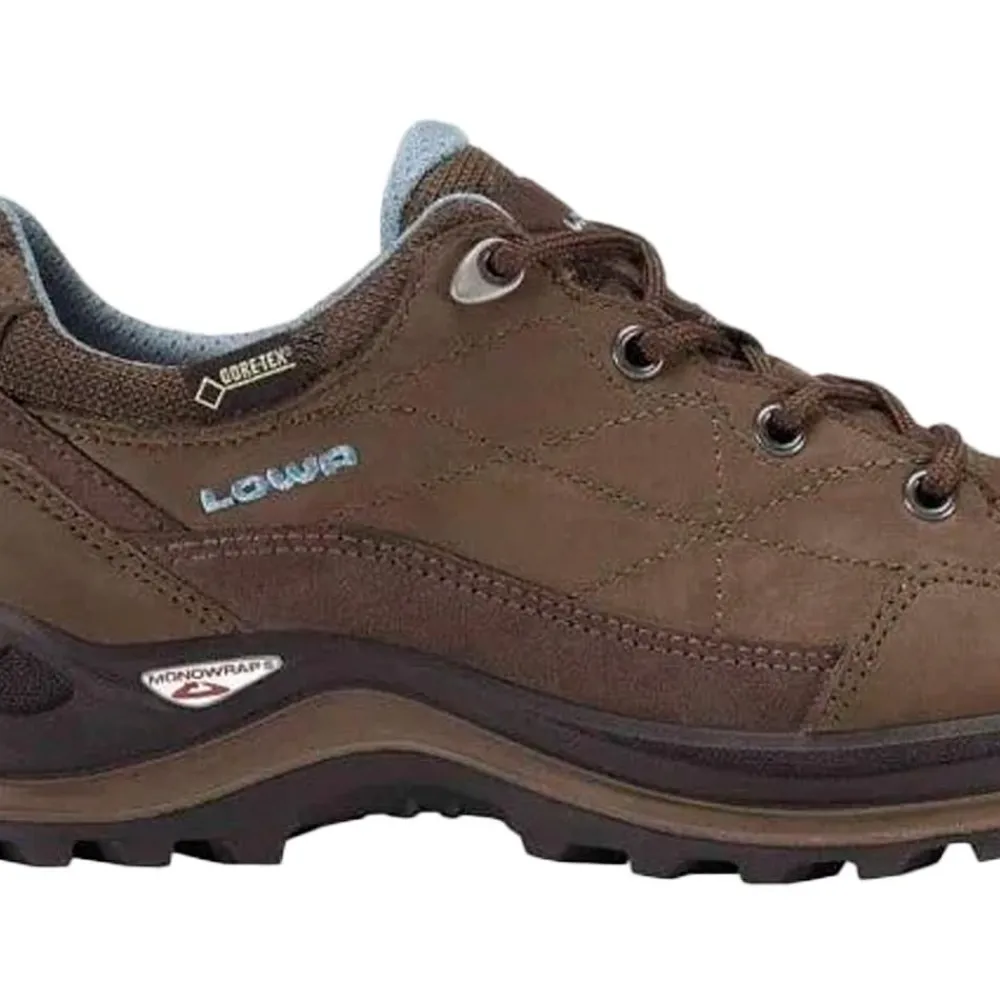 Chaussures Rando Basses|Chaussures Rando Femme<Lowa Chaussures de randonnée Renegade lll Gore-Tex Lo Ws Marron Denim
