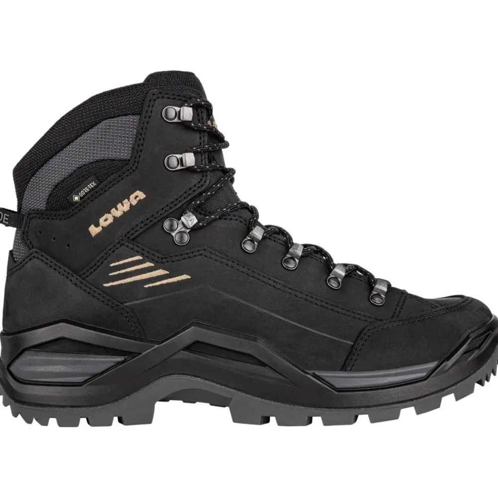 Chaussures Rando Homme<Lowa Chaussures de randonnée Renegade Evo Gore-Tex Mid Black Dun