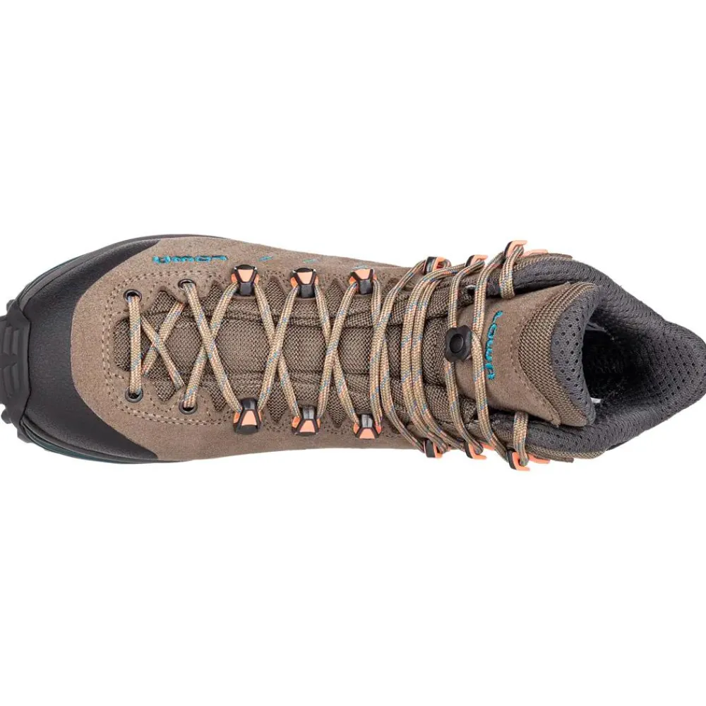 New Chaussures de randonnée Randir Gore-Tex Mid Ws Stone Petrol Femme Chaussures Rando Femme