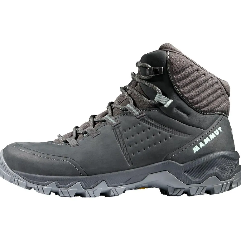 Chaussures Rando Femme<Mammut Chaussures de randonnée Nova Iv Mid Gore-Tex Dark Steel Dark Jade