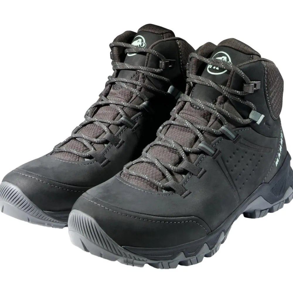 Chaussures Rando Femme<Mammut Chaussures de randonnée Nova Iv Mid Gore-Tex Dark Steel Dark Jade