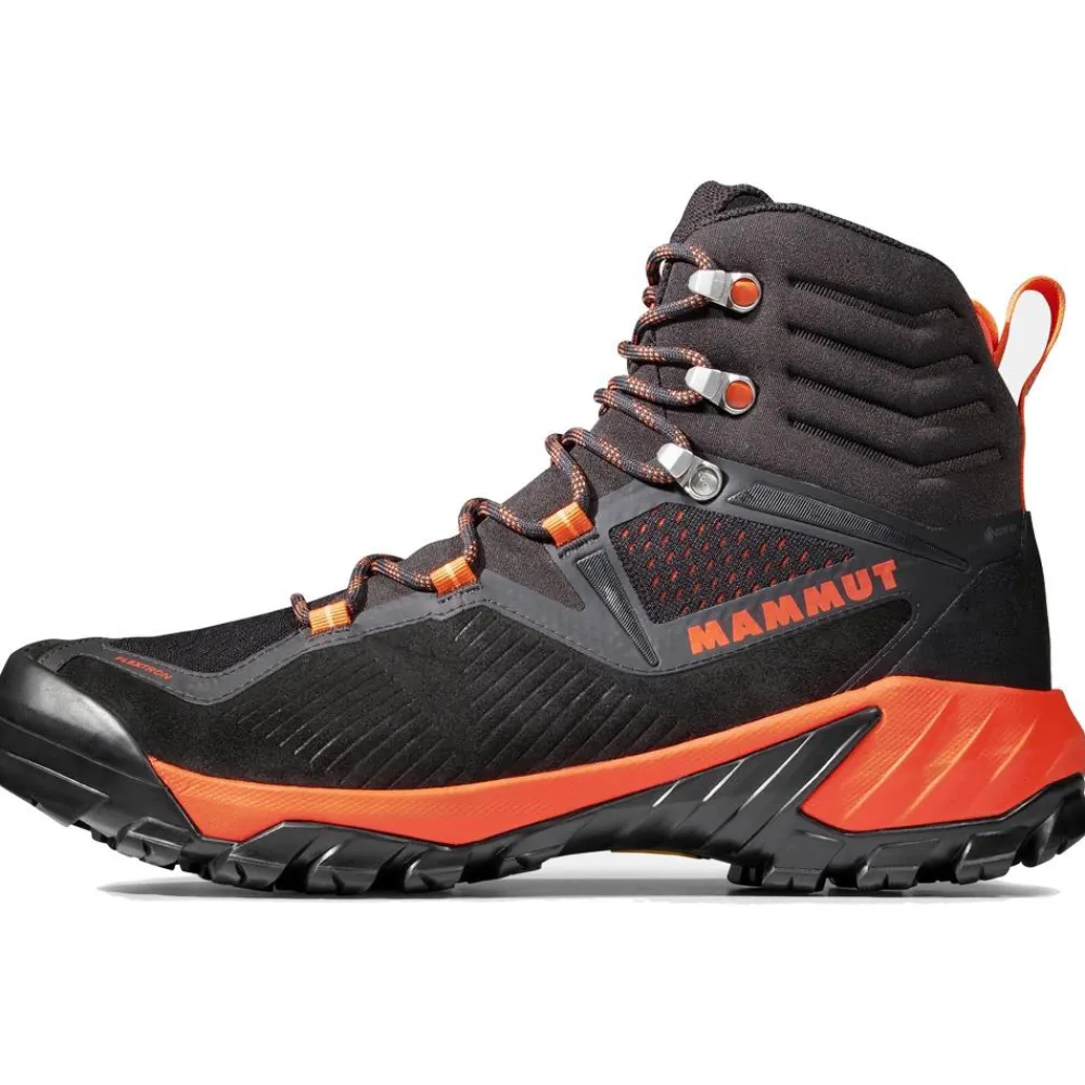 Sale Chaussures de randonnée Sapuen High Gore-Tex Hot Red Homme Chaussures Rando Homme