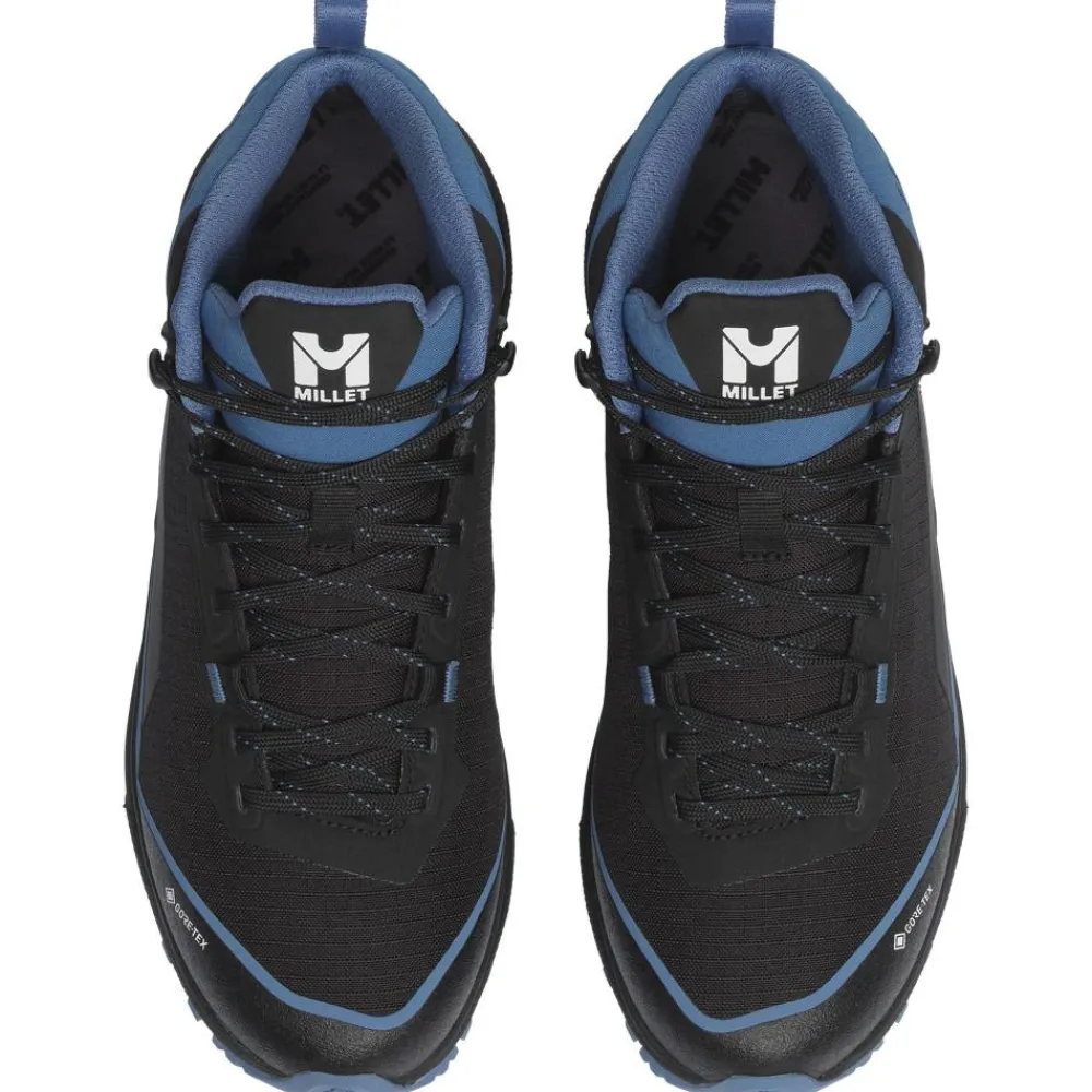 Chaussures Rando Femme<Millet Chaussures de randonnée Wanaka Mid Gore-Tex W Black Coronet Blue