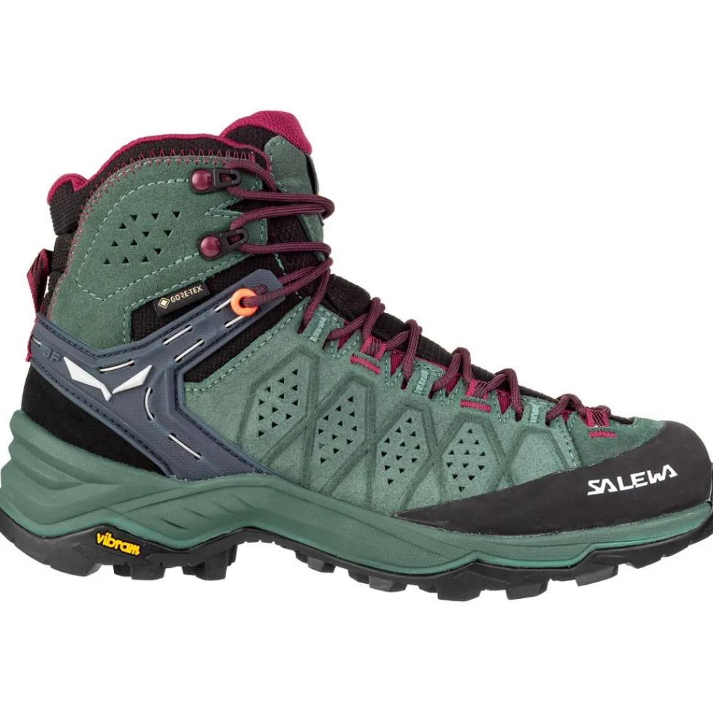 New Chaussures de randonnée Alp Trainer 2 Mid GTX Wmn Duck Green Rhododendon Femme Chaussures Rando Femme