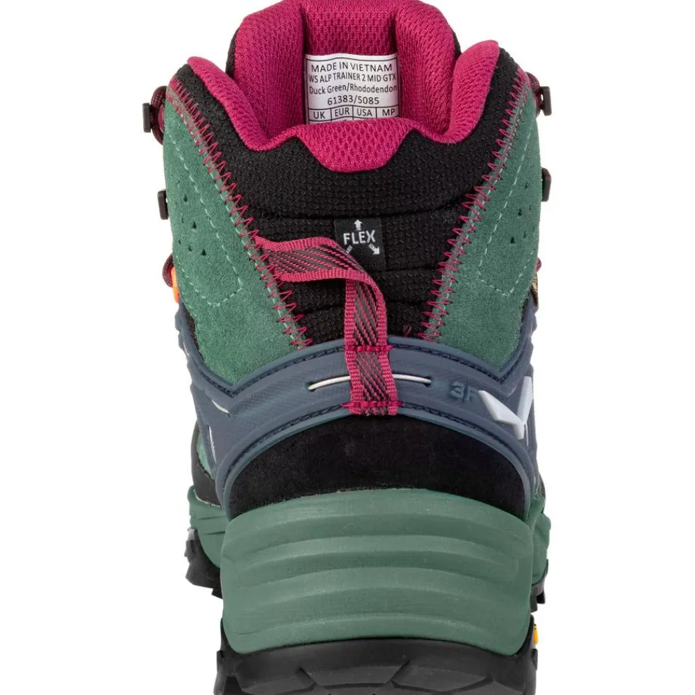 New Chaussures de randonnée Alp Trainer 2 Mid GTX Wmn Duck Green Rhododendon Femme Chaussures Rando Femme