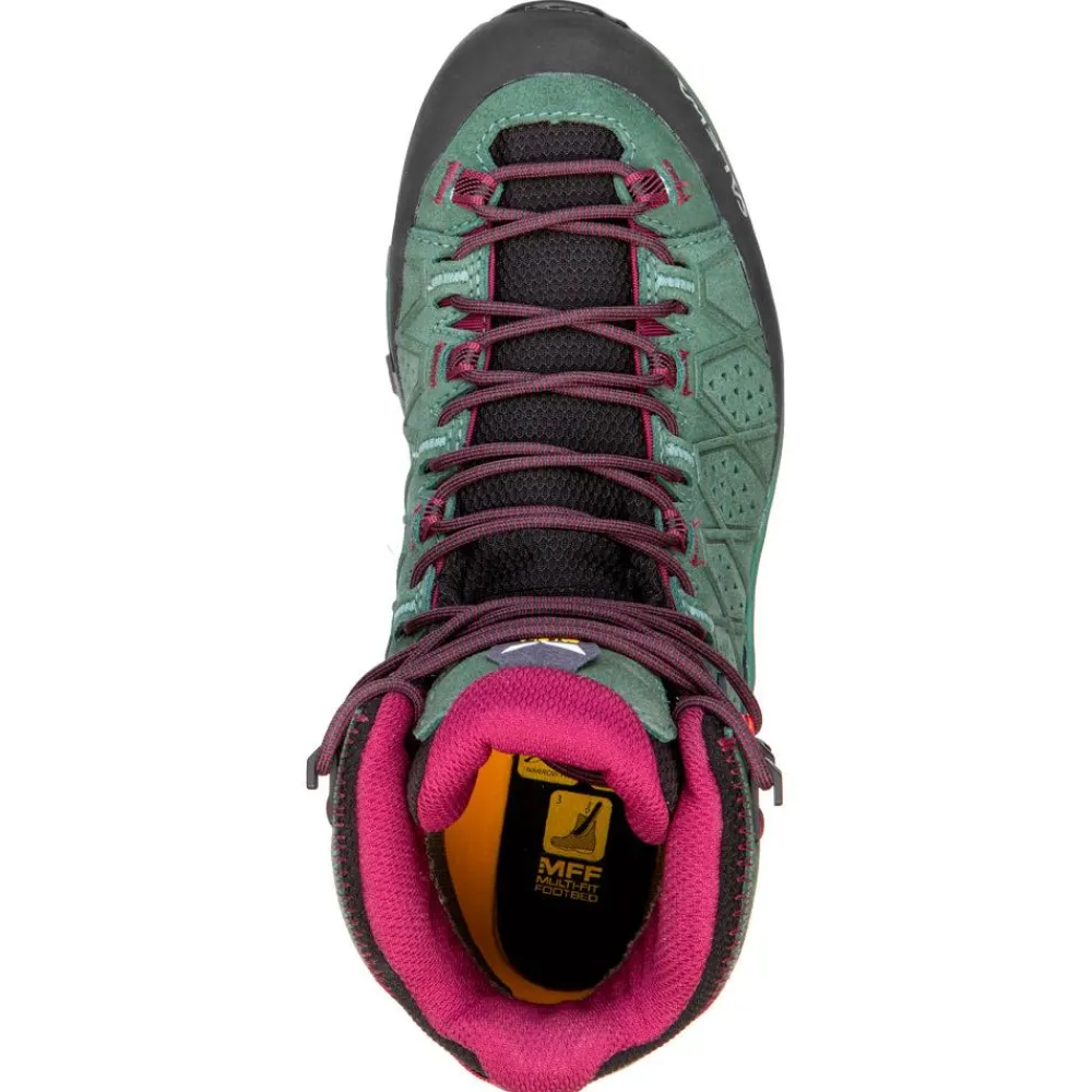 New Chaussures de randonnée Alp Trainer 2 Mid GTX Wmn Duck Green Rhododendon Femme Chaussures Rando Femme