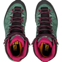 New Chaussures de randonnée Alp Trainer 2 Mid GTX Wmn Duck Green Rhododendon Femme Chaussures Rando Femme
