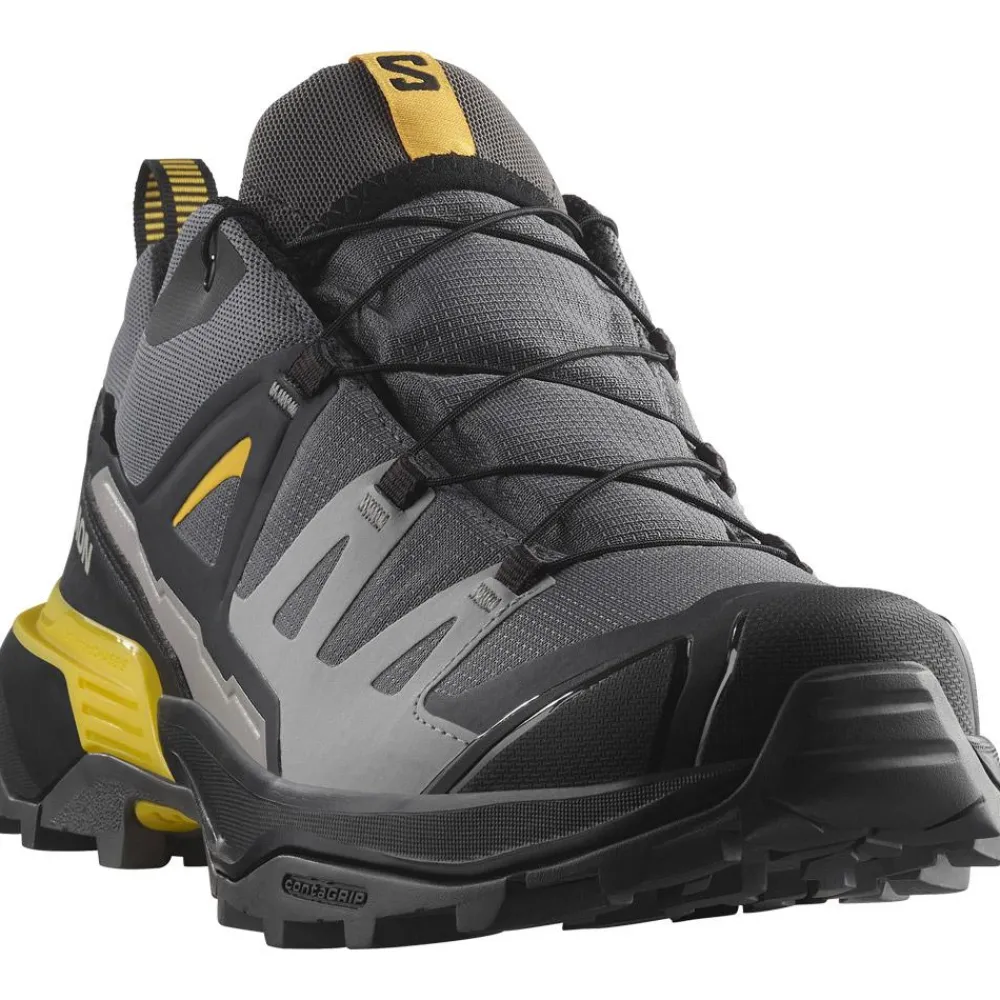 Chaussures de randonnée X Ultra 360 Gore-Tex Castlerock Black Spicy Mustard Homme Chaussures Rando Basses|Chaussures Rando Homme
